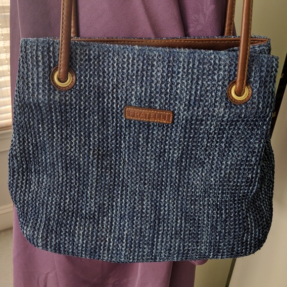 Fratelli Blue Shoulder Bag - Picture 2 of 4